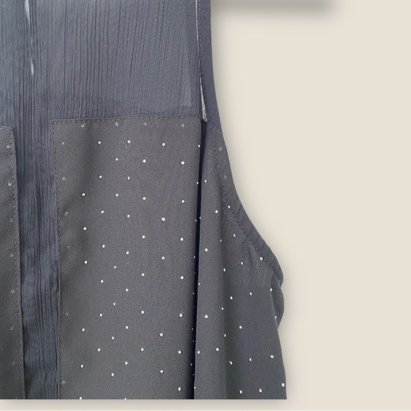 Dynamite Black Sparkly Tunic - Picture 6 of 10